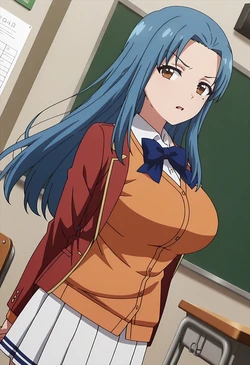 [Pixiv] ますお/Masuo (1067714) - Hasebe Haruka: Attacked by a Teacher and a Student [AI Generated]