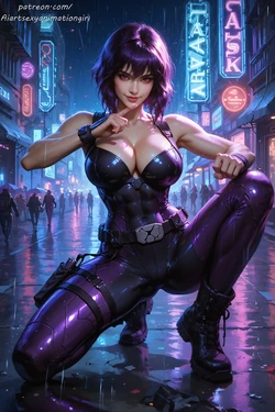 [Patreon] [AiASAG] [4K] 🤖Motoko Kusanagi🌐 - Preview [AI Generated]