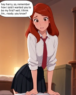 Harry Potter - Ginny wants Harry to be her first [AI Generated]