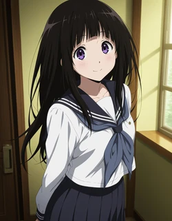 [azusa PATREON] HYOUKA – Chitanda Eru 295P [AI Generated]