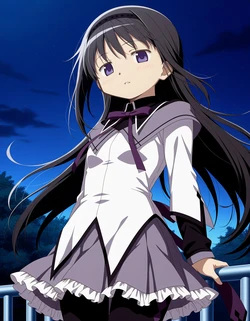 [azusa PATREON] Puella Magi Madoka Magica – Akemi Homura 385P [AI Generated]