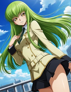 [azusa PATREON] CODE GEASS – C.C. 250P [AI Generated]