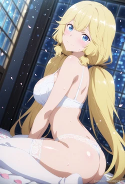 [AIusagichan]『無限ガチャ』でレベル9999 エリー  My Gift Lvl 9999 Unlimited Gacha Ellie [AI Generated]