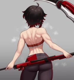 [Cslucaris] Team RWBY back muscles