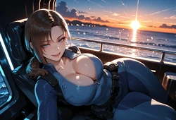 [Miyu] Jill Valentine: Out at Sea [AI Generated]