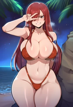 [DijiAI] Erza Scarlet BBC [AI Generated]