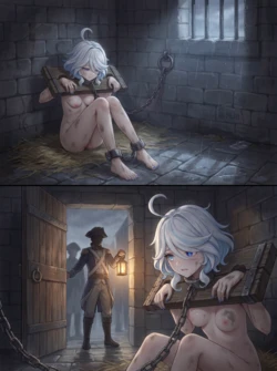 ●PIXIV●【芙宁娜 - 审判之时】qian-xing 浅洐 [102693044]（Photoshop + AI Generated）