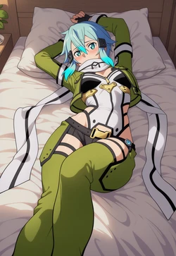 Necromancer893 - シノン x クライン / Sinon x Klein (70 Pics)  (Patreon) [AI Generated]