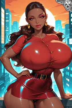 [ByTheBroken1] "Monique" From "Kim Possible" [AI Generated]