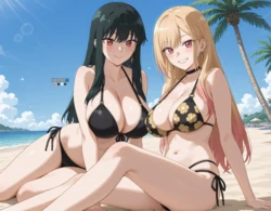 [EternoAI] Yor and Marin + 7 animations + extras [AI Generated]