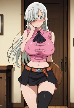 [Aindroidparanoid] Elizabeth Liones - Nanatsu No Taizai [AI Generated]