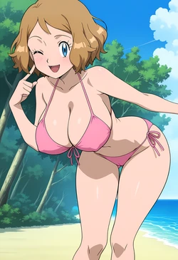 [Aindroidparanoid] Serena - Pokemon [AI Generated]