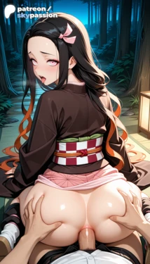 [SkyPassion] Nezuko Kamado (Demon Slayer: Kimetsu no Yaiba) [Ai Generated]