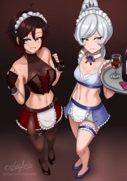 (Cslucaris) Ruby and Weiss maid Set( Exclusive)