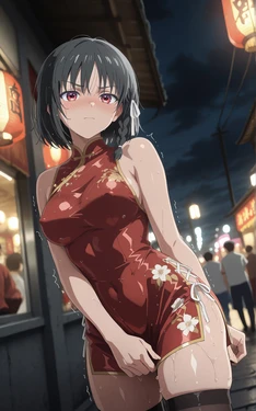 [Amakawa is reflecting.] Welcome to the Backside of the Classroom of the Elite —— Suzune Horikita Edition Day01  500p The Price of Defeat is Paid with Her Womb. [AI Generated]