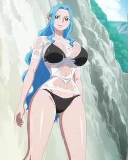 [sticky] One Piece - Nefertari Vivi x BBC [ai generated]