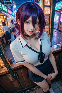 [Patreon] [AiASAG] [4K] 💣Reze 💔 - Preview [AI Generated]