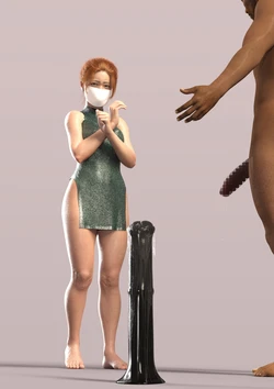 [Acrobatic Sarasara] She is being blackmailed with her baby being held hostage