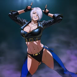 [Cyber-Wifu11] Angel (THEKINGOFFIGHTERS) [AI Generated]