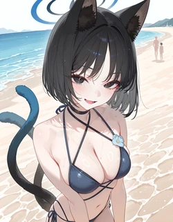 PureTone - 桐生キキョウ / Kiryuu Kikyou (Swimsuit) (Patreon) [AI Generated]