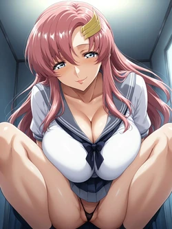 [こんぶ] ラクス・クライン [AI Generated]