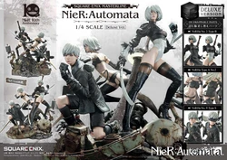 2B, 9S and A2 - Nier Automata 1/4 Scale Figure - Prime 1 Studio Statue (Square Enix Masterline Collection)