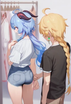 [Rin_String] Ganyu (fullsets) [AI Generated]