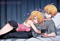 ruby X aqua (AI Generated)