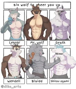 [Diko_artz, Darkmirage, Sly_Shadex] Wolves and Dragons Edits