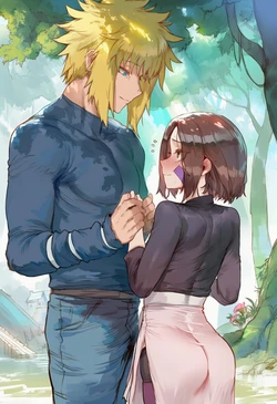 (Swirlinghawk) Minato X Rin (Ai Generated)
