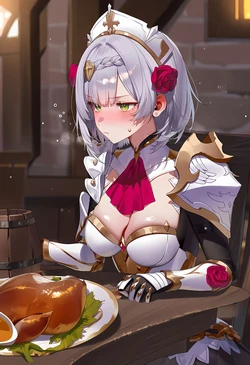 apaper) 251109 [genshin] noelle hilichurls Group [AI Generated]