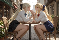 [chefcookwaifu] Morgan x Artoria (Dating+Bonus) [AI Generated]