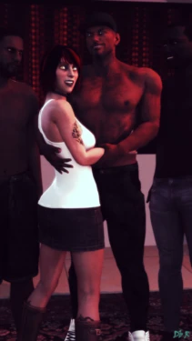 [Deadbolt Returns] Heather's Friend Tyrone Brings Some Boys Over (Sextape in Hell)