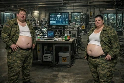 [DMGArtAI] Supersoldier radioactive serum  [AI Generated]