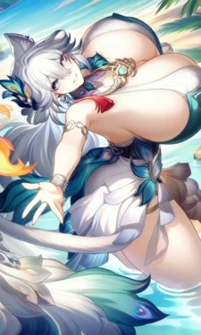 深蓝色黒猫 Yao Guang [AI Generated]