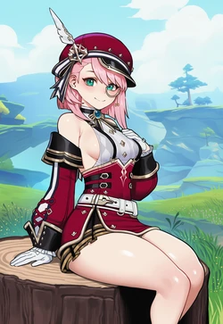 [1-A Dot] Genshin impact girls x mitachurl [AI Generated]