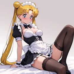 Sailor Moon Maid [AI Generated]