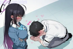 karin x sensei (AI Generated)