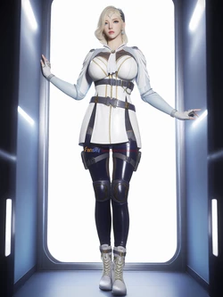 [AI Generated]穿越火线-传说女帝-保卫者潜伏者