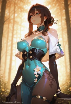 [Elvoryn] ruan mei (honkai: star rail) (honkai (series) Exclusive set (ai generated)