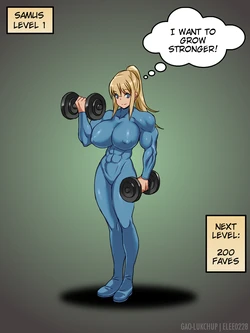 Samus Muscle Growth [elle0228]