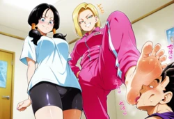 [Apersdraw] Dragon ball foot fetish 2 [AI Generated]