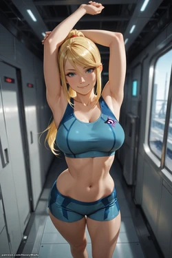 Samus Aran Sexy [AI Generated]
