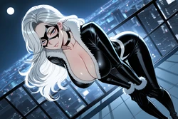 [RissuAI] Black Cat [AI Generated]