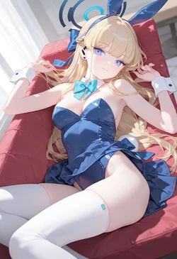 [NCXX]飞鸟马时，但是兔女郎--Sensei表示很喜欢 [AI Generated]