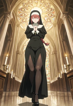 [FancyVision] Makima Nun Cosplay (136 pics) [AI Generated]