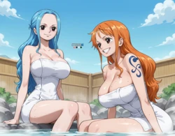 [EternoAI] Nami and Vivi | One Piece + 4 animations + extras [AI Generated]