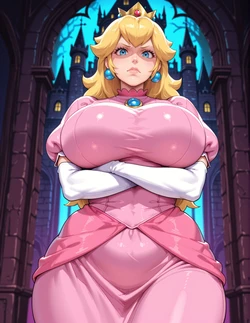 Dr.Bon Princess Peach First Kidnapping [AI Generated]