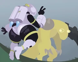 [Zoquete] Artificer x Elder Lemurian (Risk of Rain) (Animated)