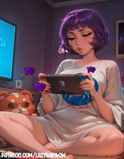 [LazyRainbow] Juno: Gaming Night [AI Generated]